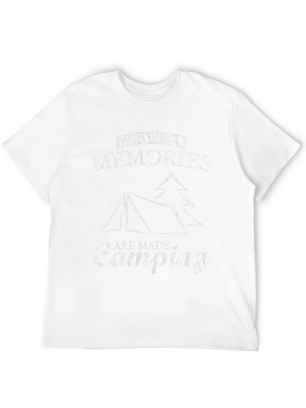 Camping Memories Graphic Tee - Black