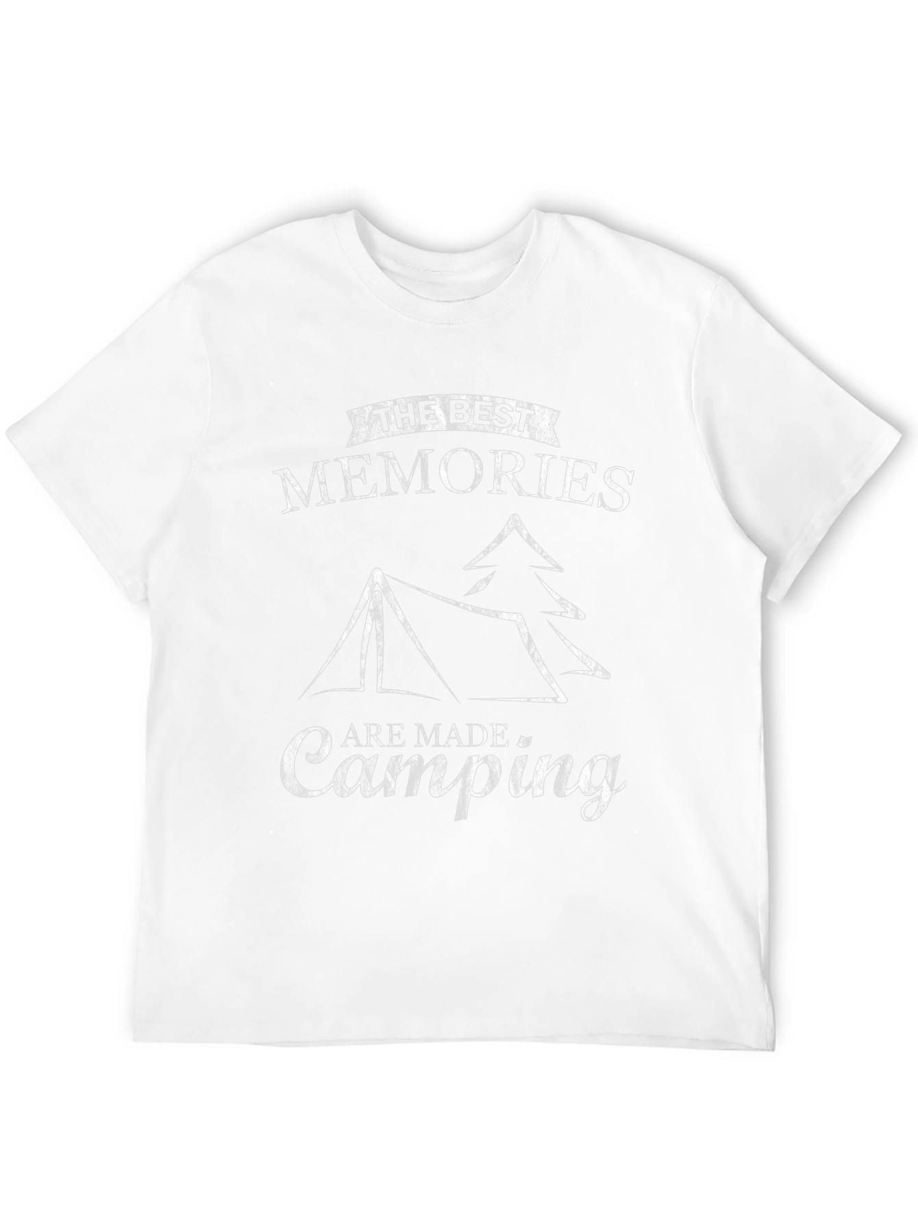 Camping Memories Graphic Tee - Black