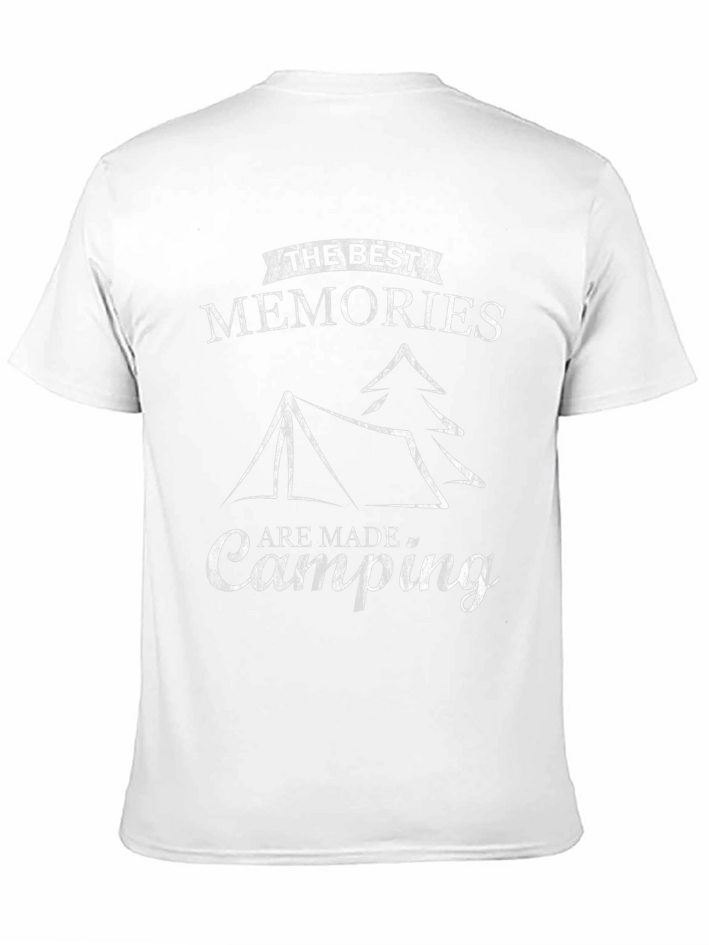 Camping Memories Graphic Tee - Black