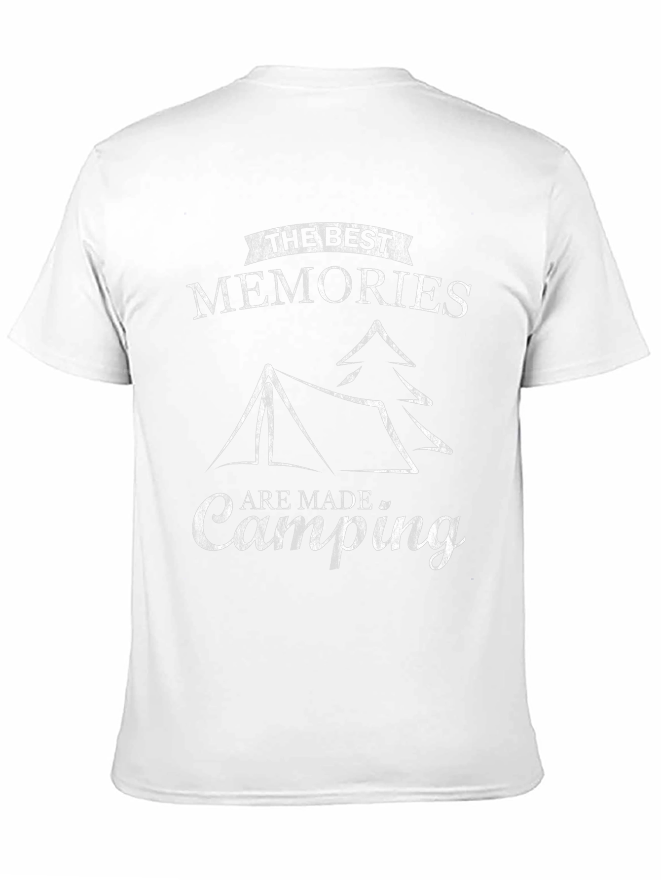 Camping Memories Graphic Tee - Black