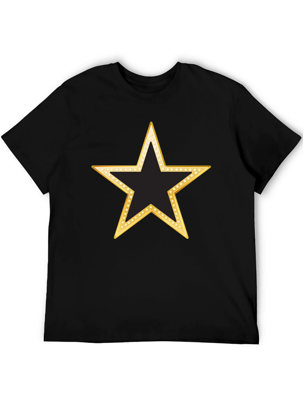 Starry Black Tee - Shine Bright!