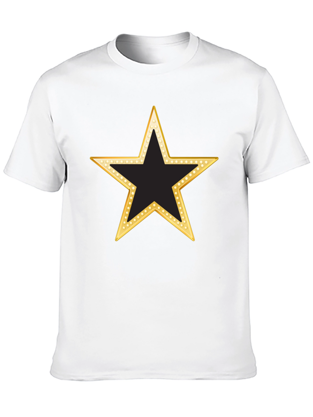 Starry Black Tee - Shine Bright!