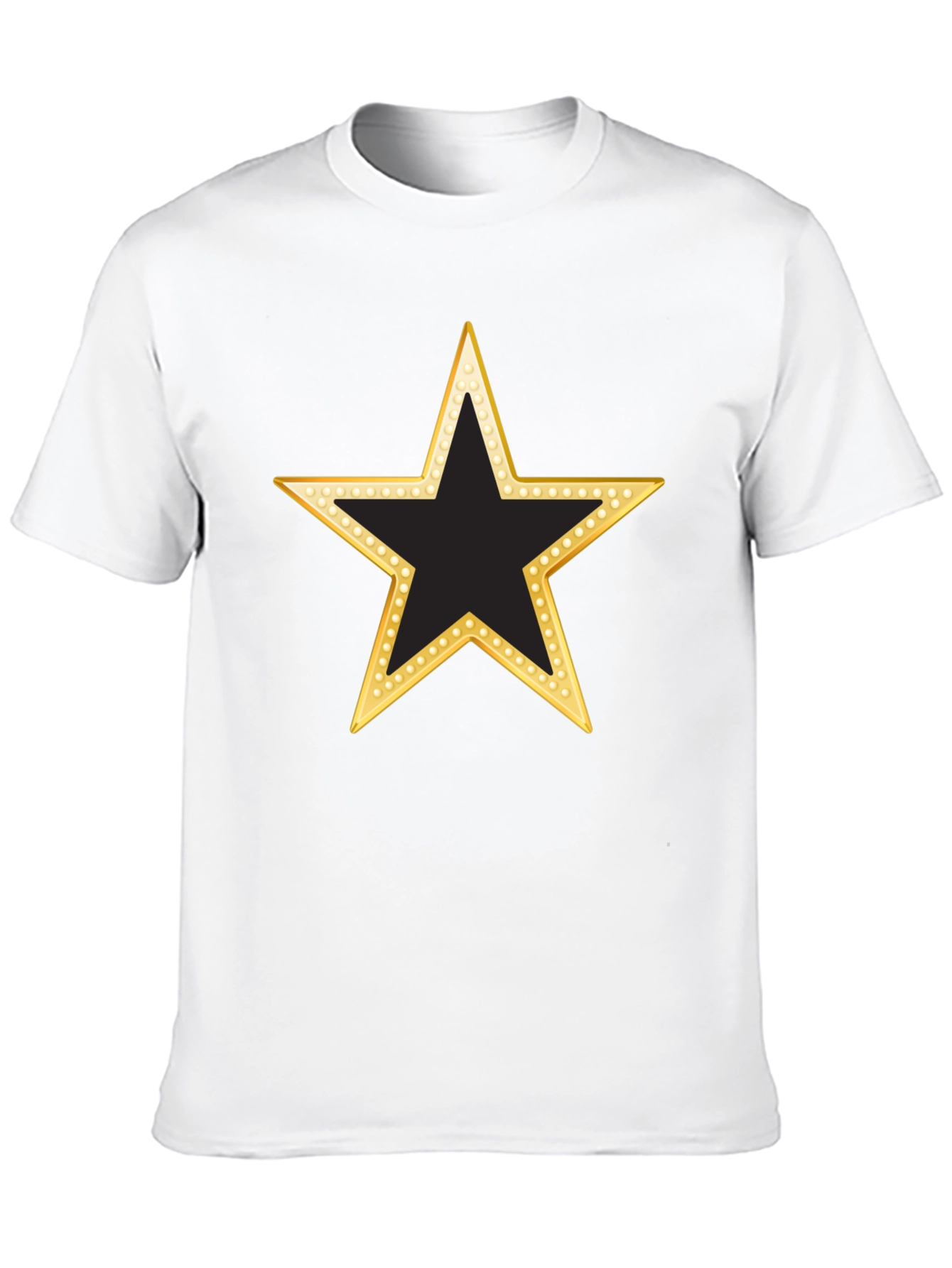 Starry Black Tee - Shine Bright!