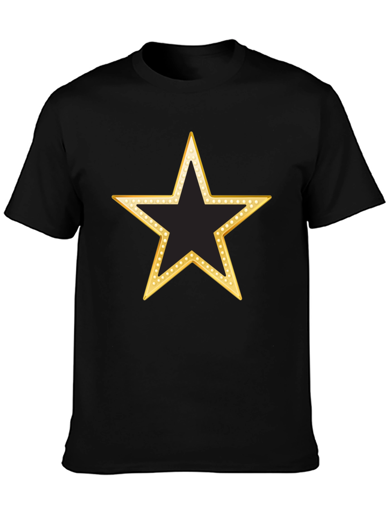 Starry Black Tee - Shine Bright!