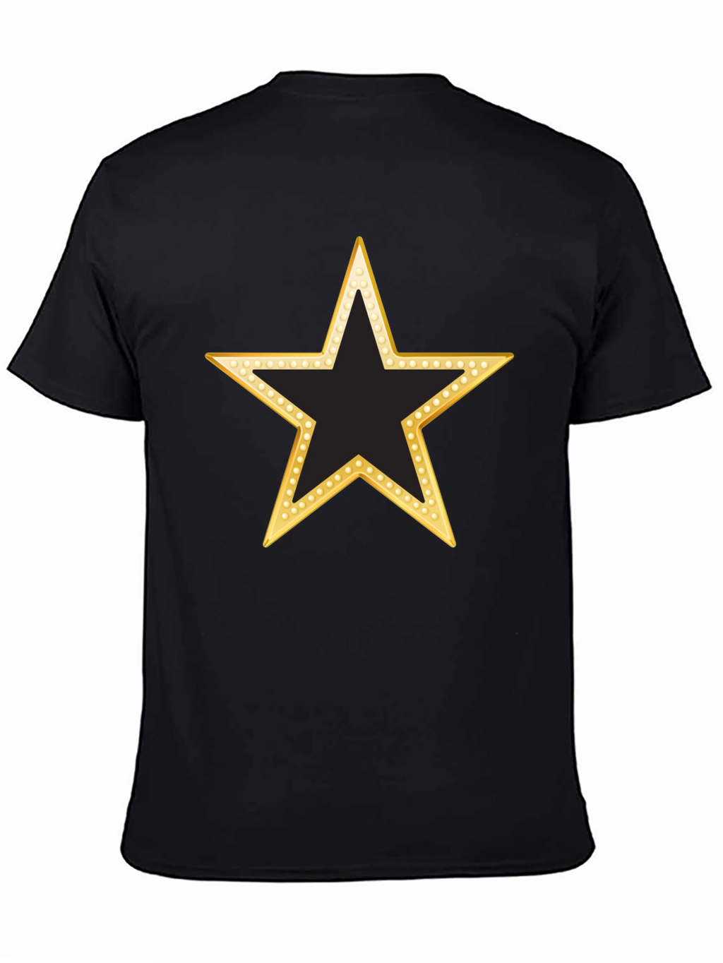 Starry Black Tee - Shine Bright!