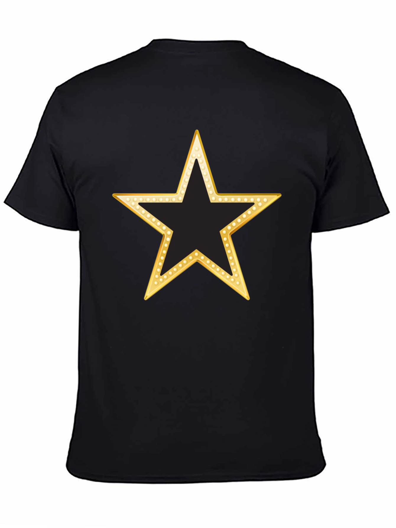Starry Black Tee - Shine Bright!