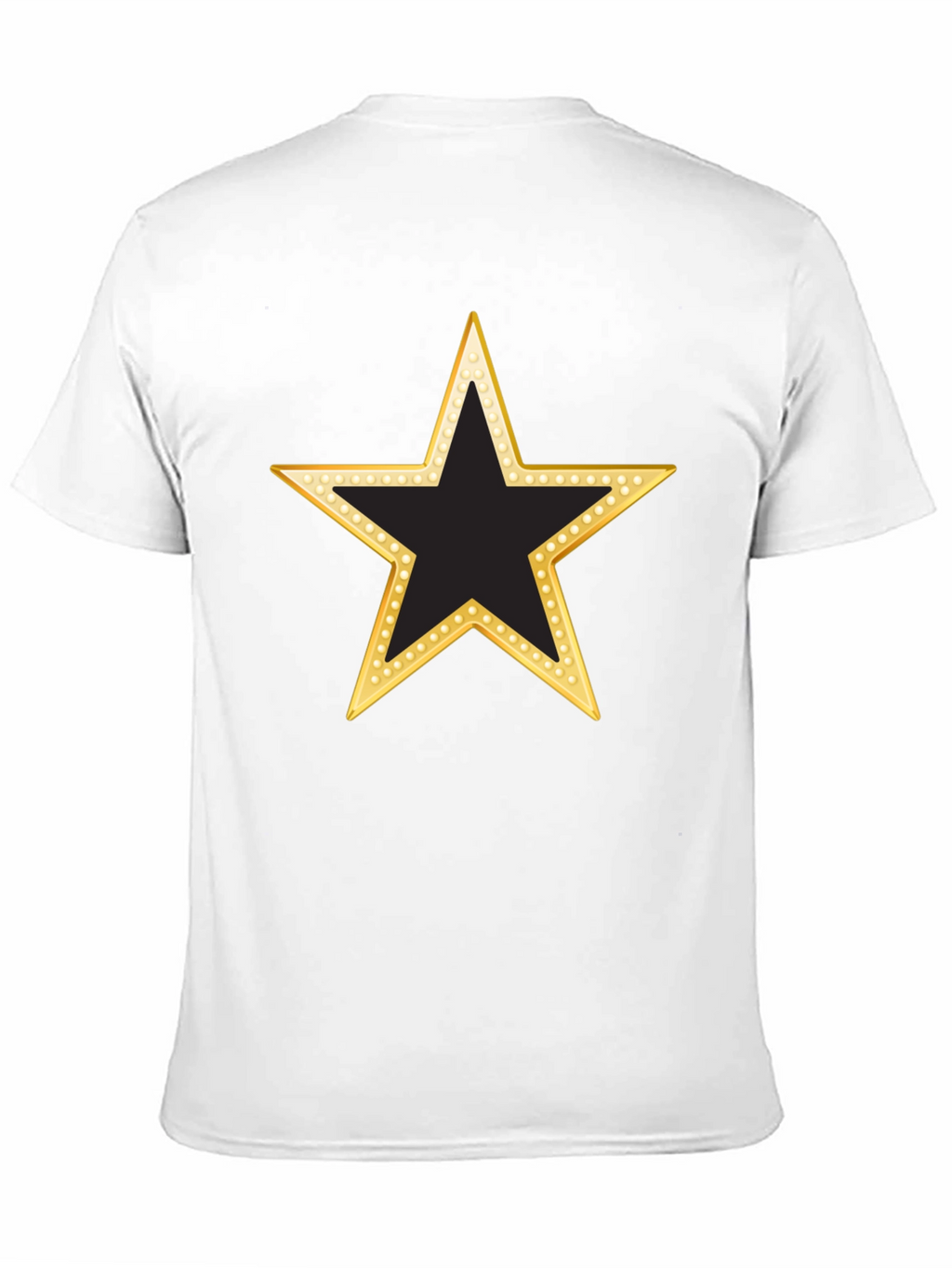 Starry Black Tee - Shine Bright!