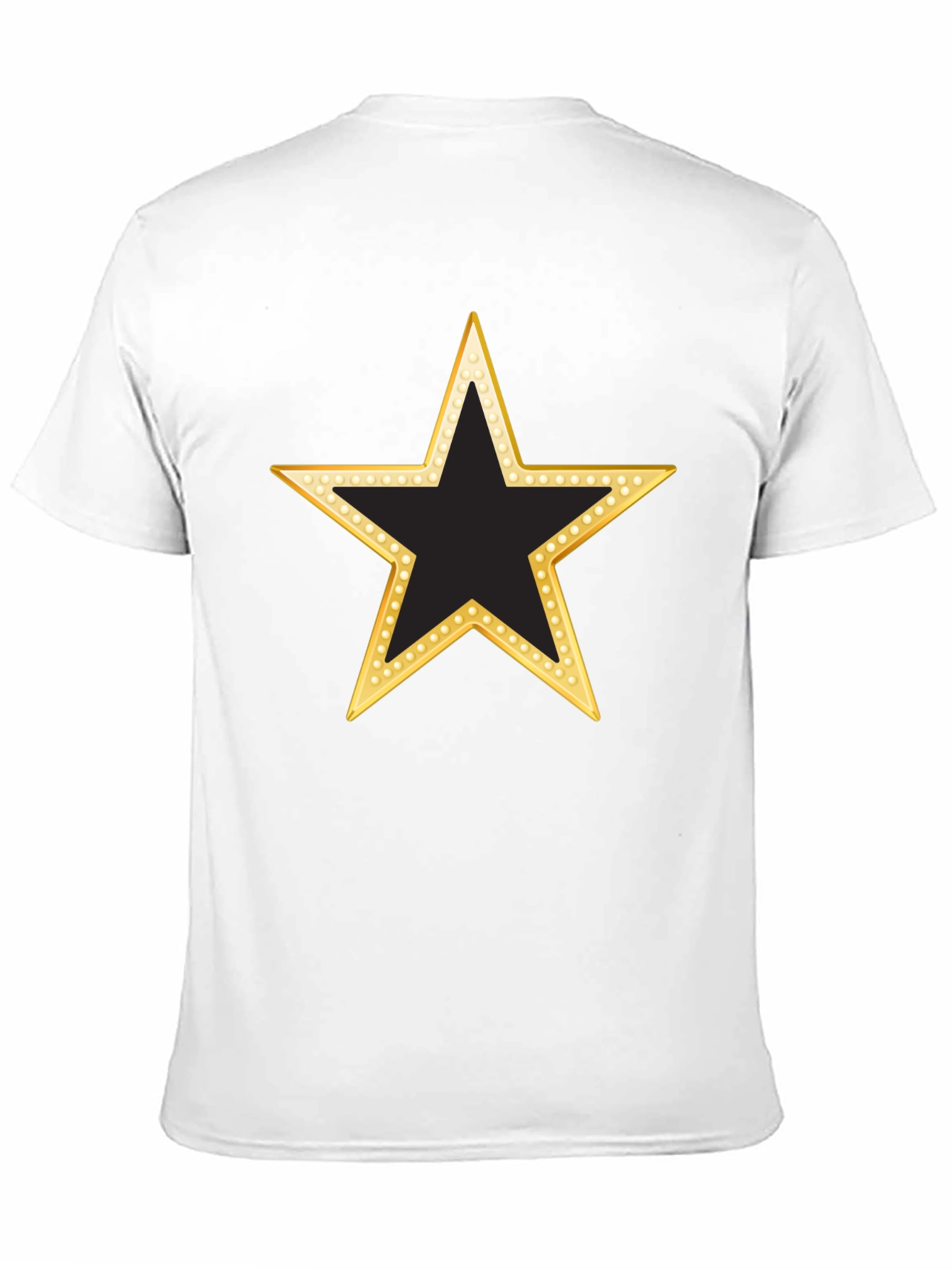 Starry Black Tee - Shine Bright!