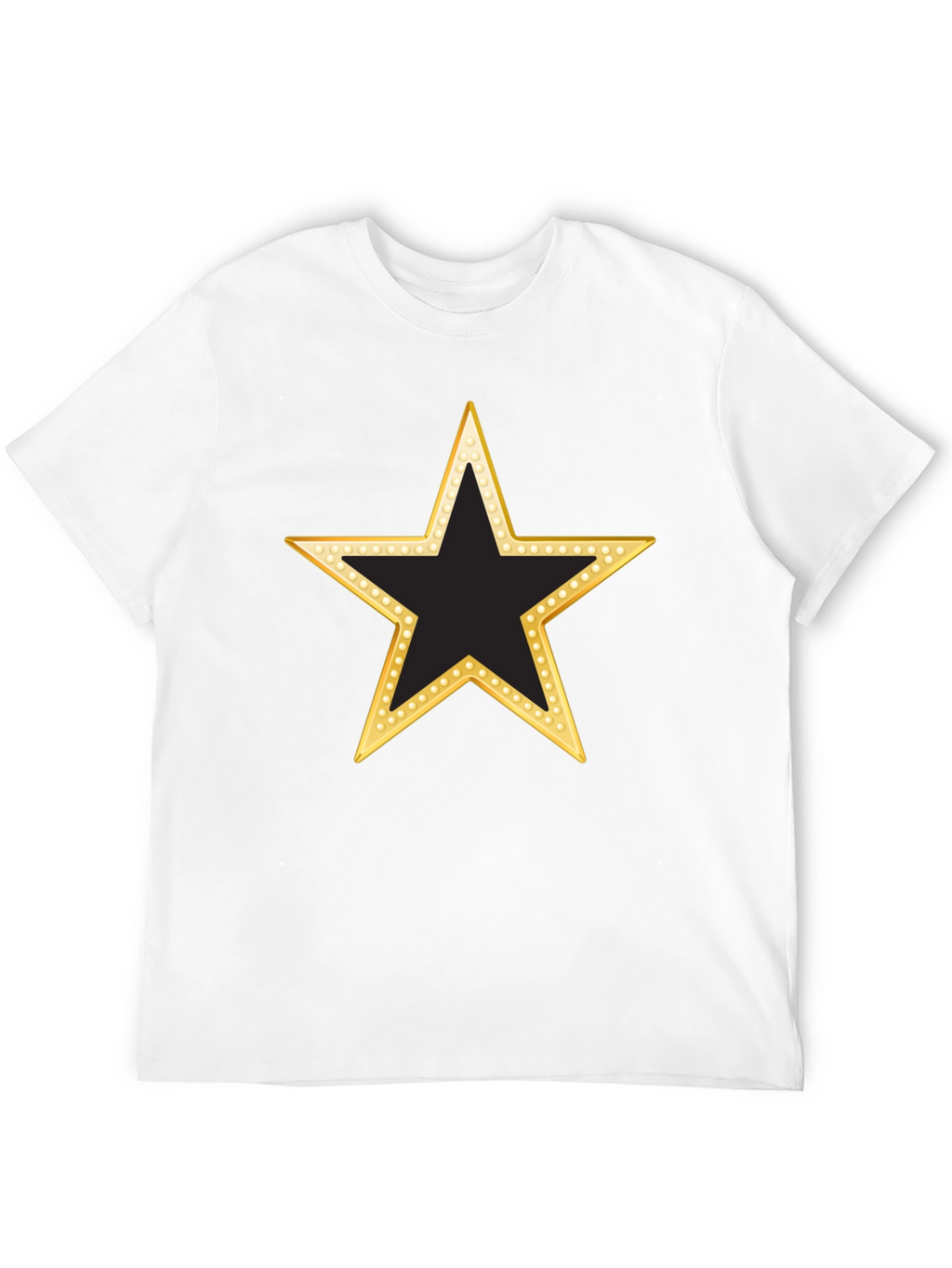 Starry Black Tee - Shine Bright!