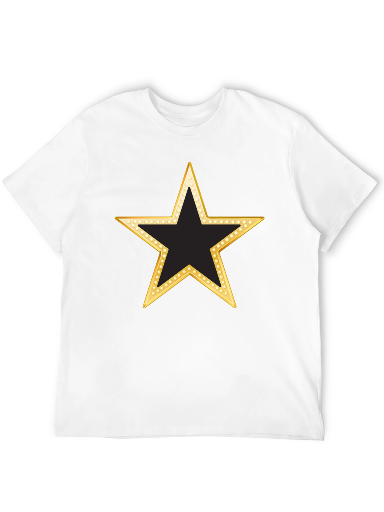 Starry Black Tee - Shine Bright!