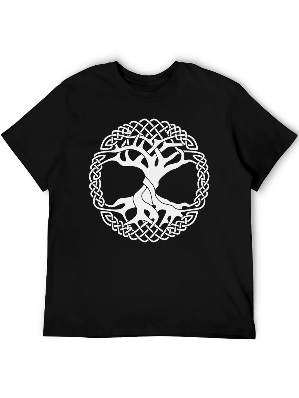 Celtic Tree of Life Black T-Shirt