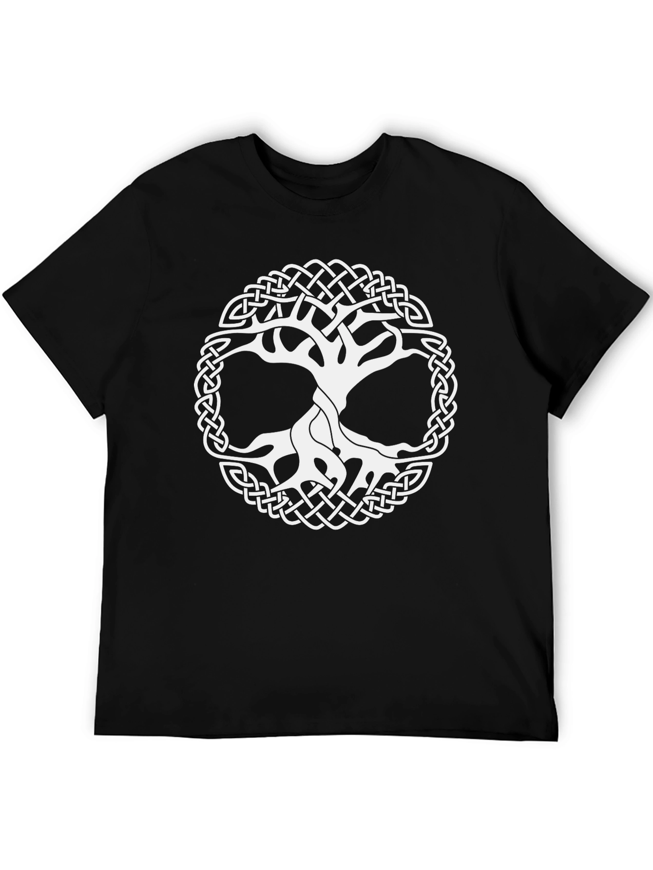 Celtic Tree of Life Black T-Shirt
