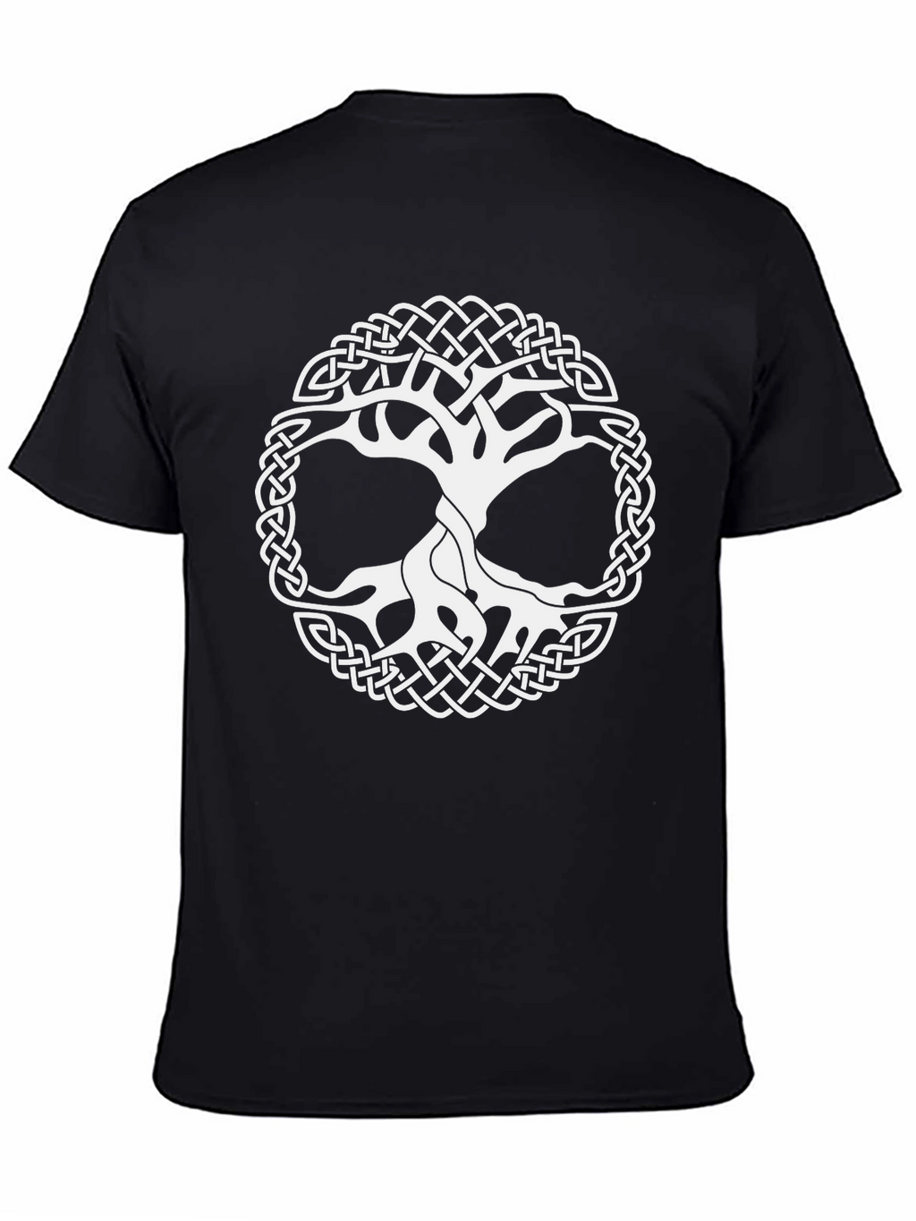 Celtic Tree of Life Black T-Shirt