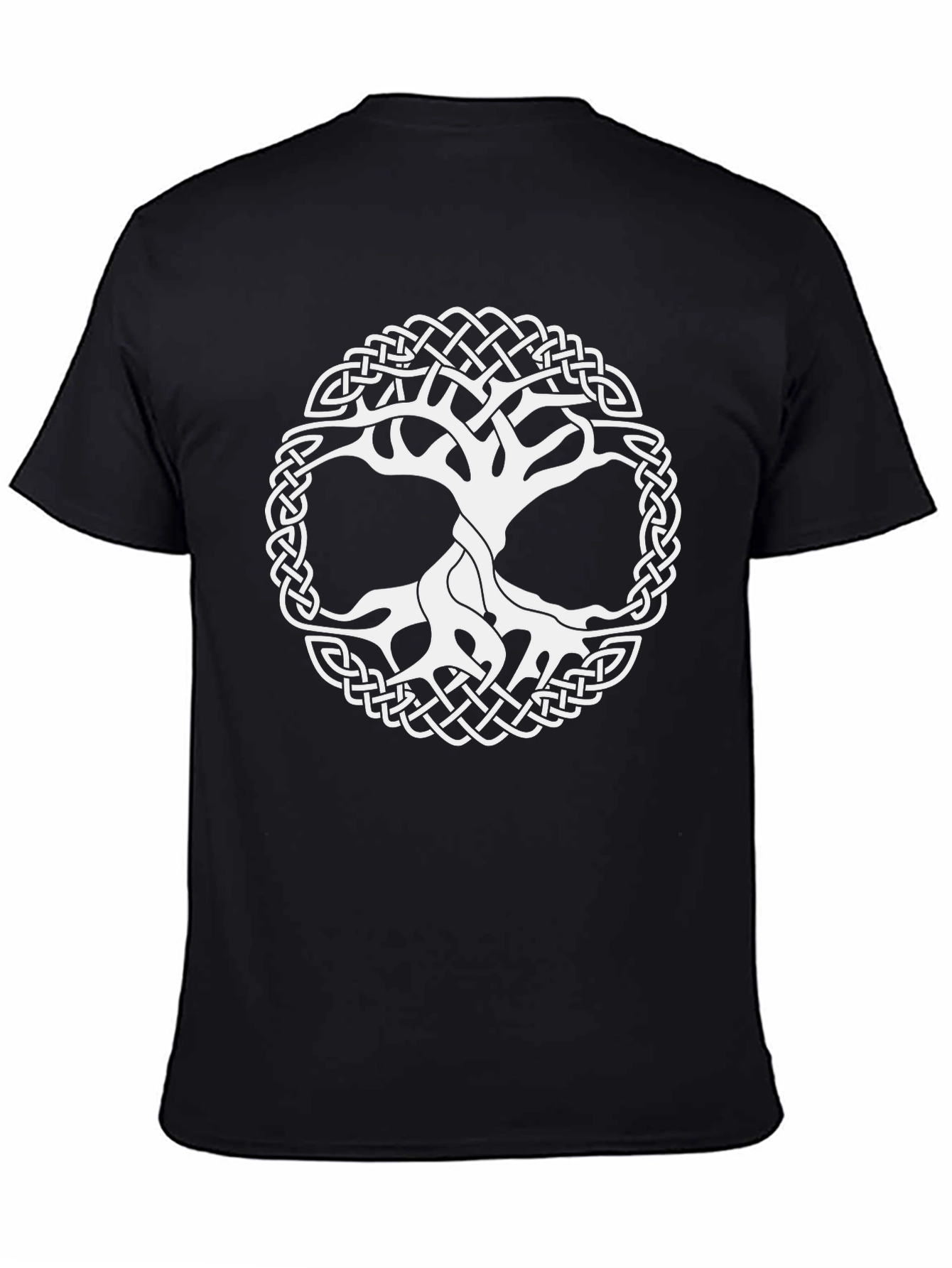 Celtic Tree of Life Black T-Shirt