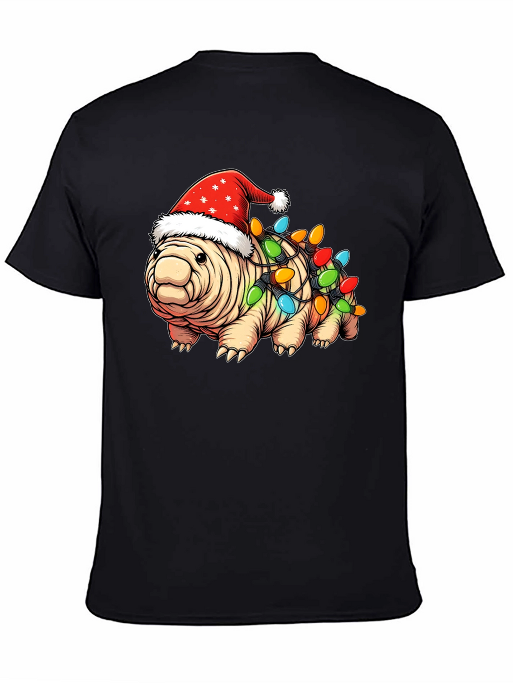 Christmas Shar Pei Dog Lights T-Shirt