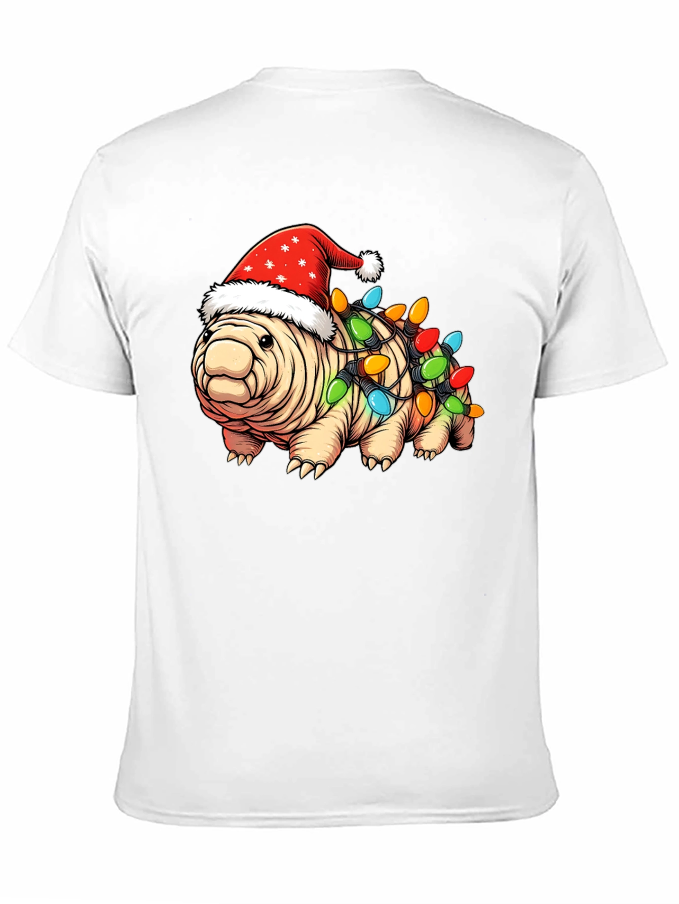 Christmas Shar Pei Dog Lights T-Shirt