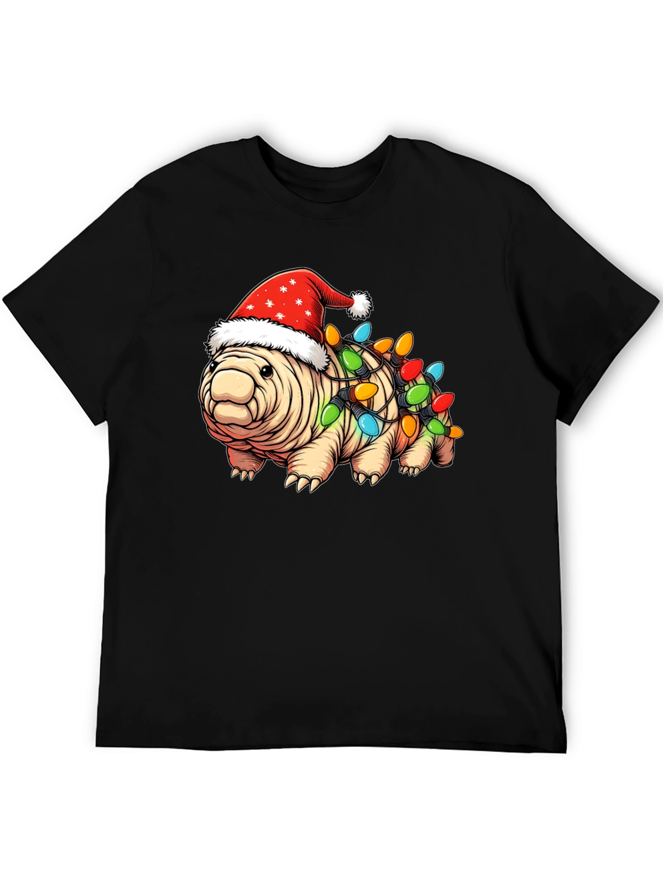 Christmas Shar Pei Dog Lights T-Shirt