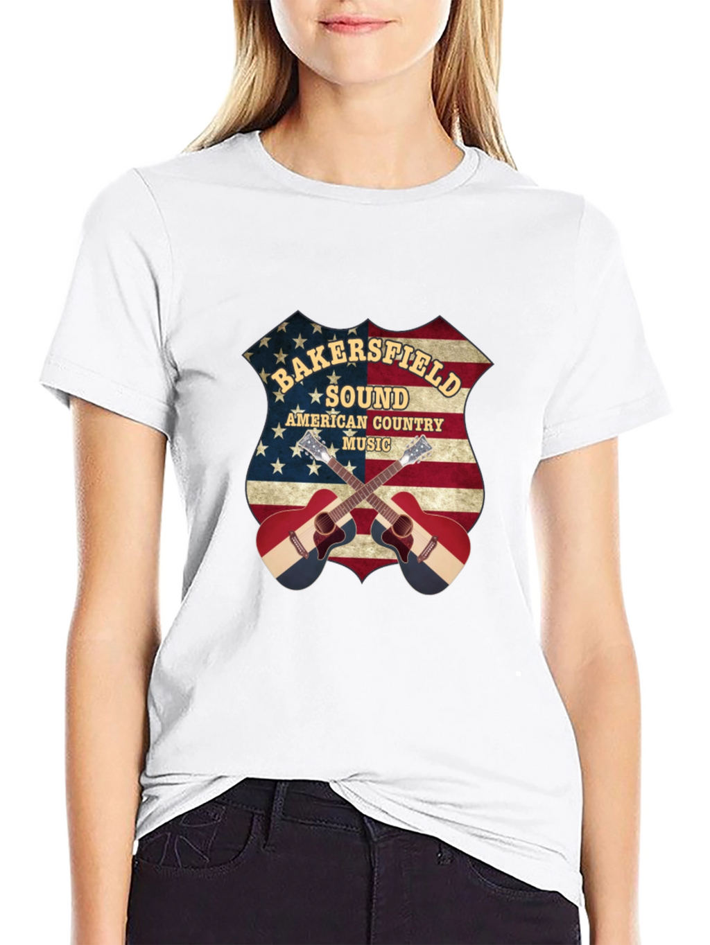 Bakersfield Sound American Country Music T-Shirt