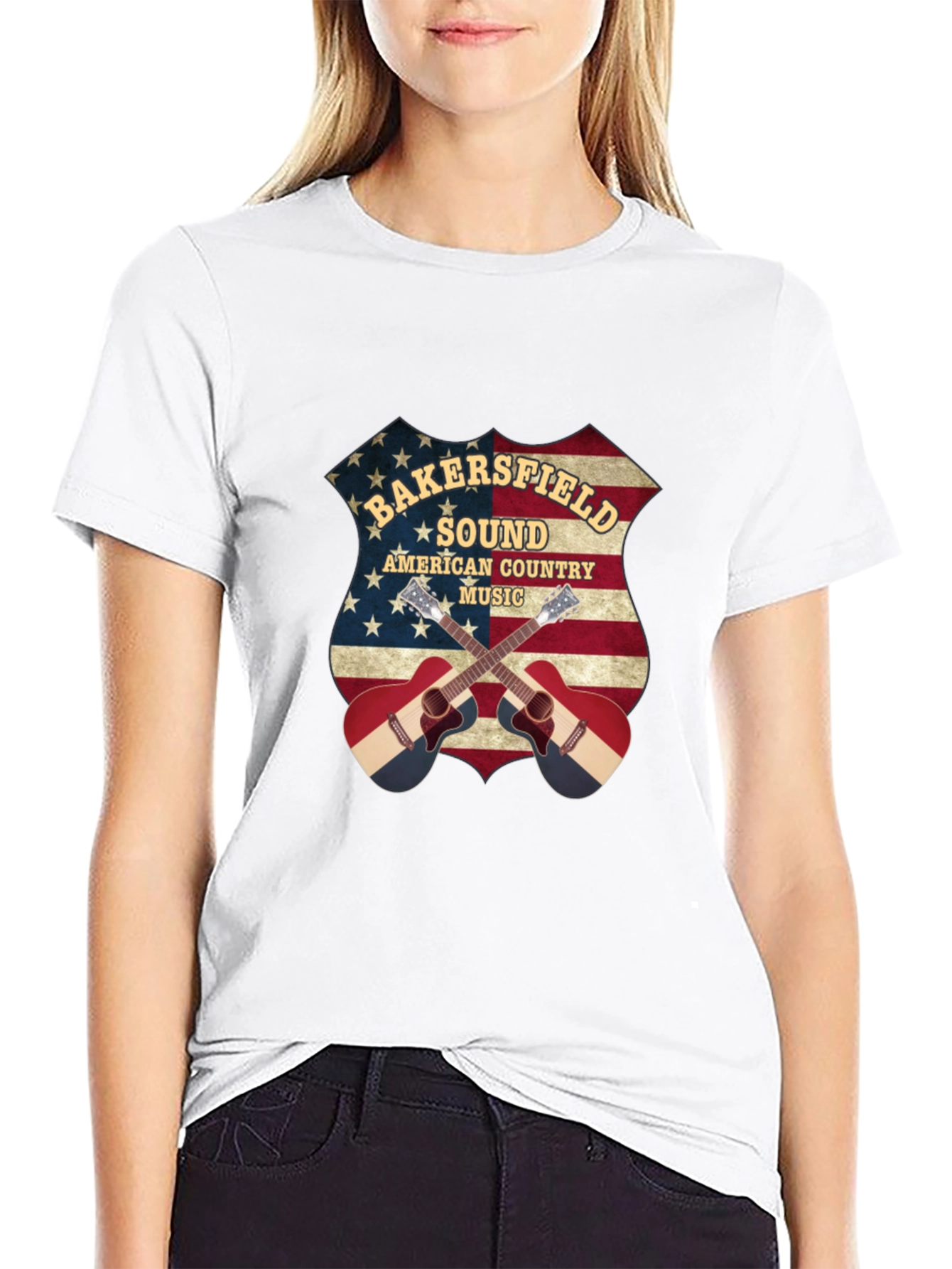 Bakersfield Sound American Country Music T-Shirt