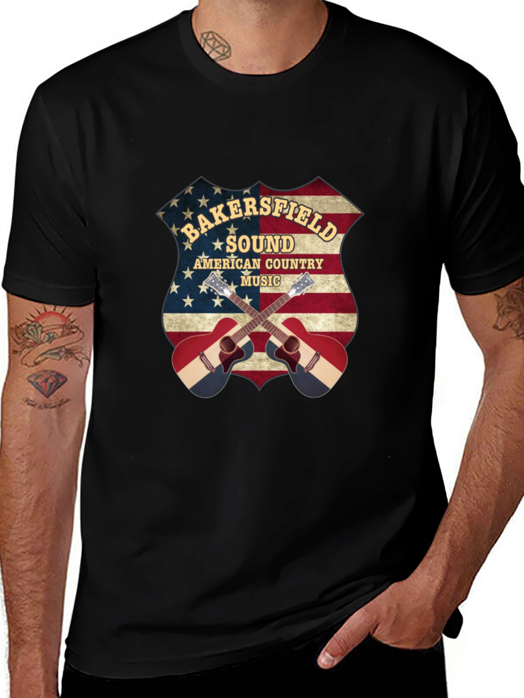 Bakersfield Sound American Country Music T-Shirt