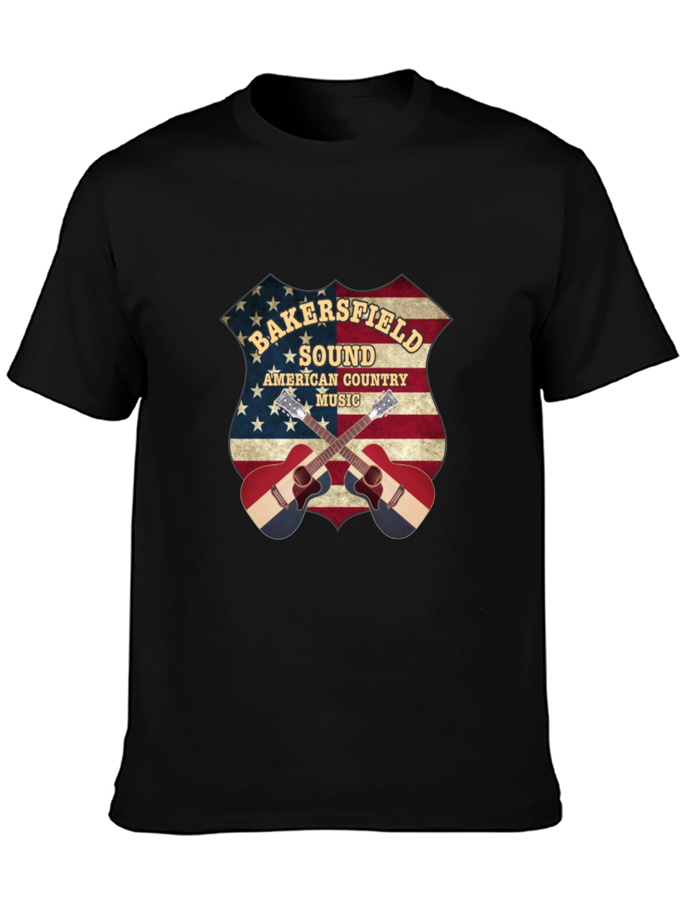 Bakersfield Sound American Country Music T-Shirt