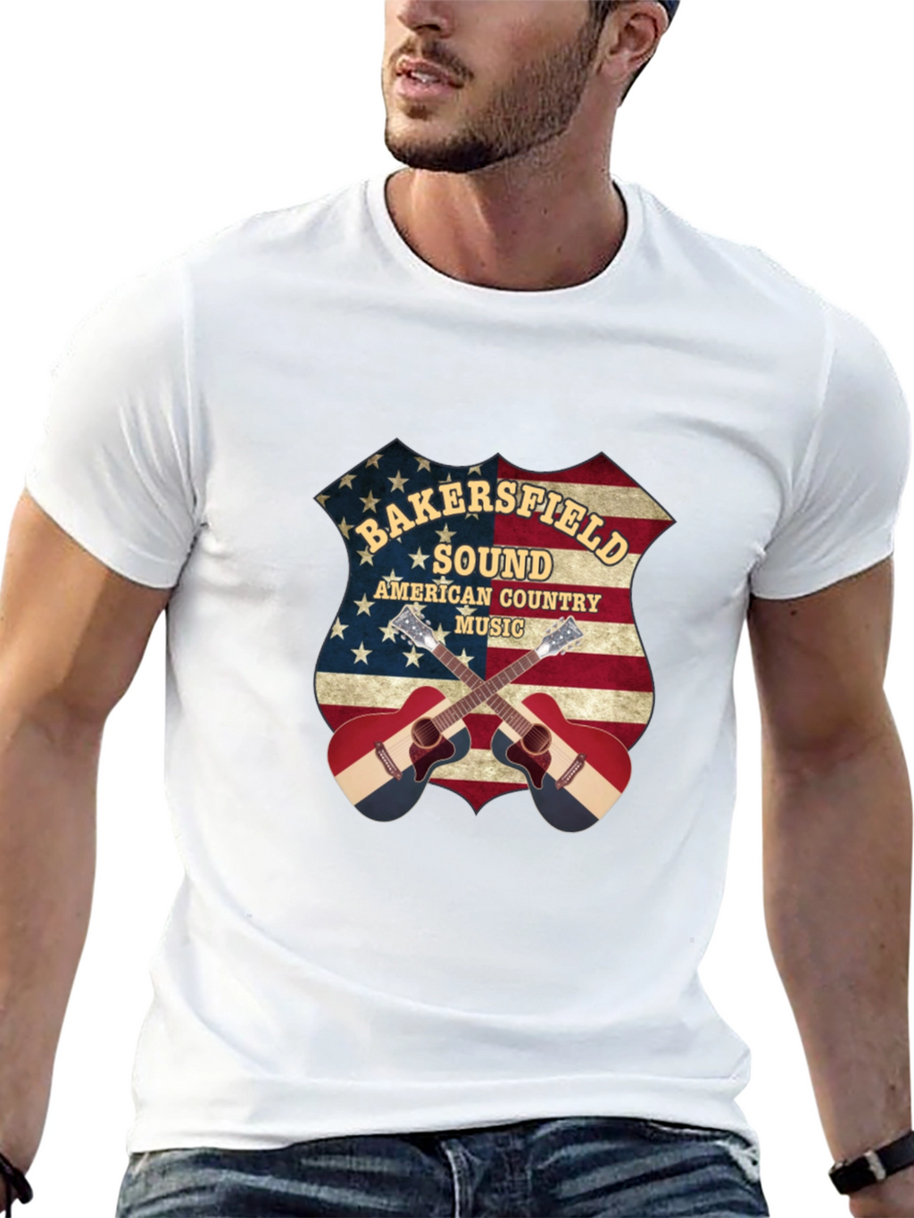 Bakersfield Sound American Country Music T-Shirt