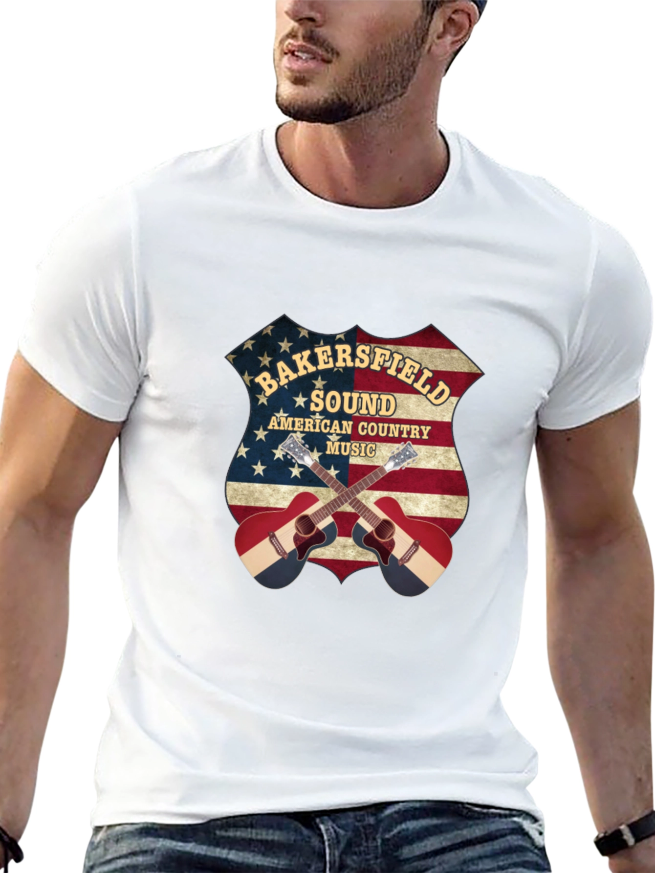 Bakersfield Sound American Country Music T-Shirt