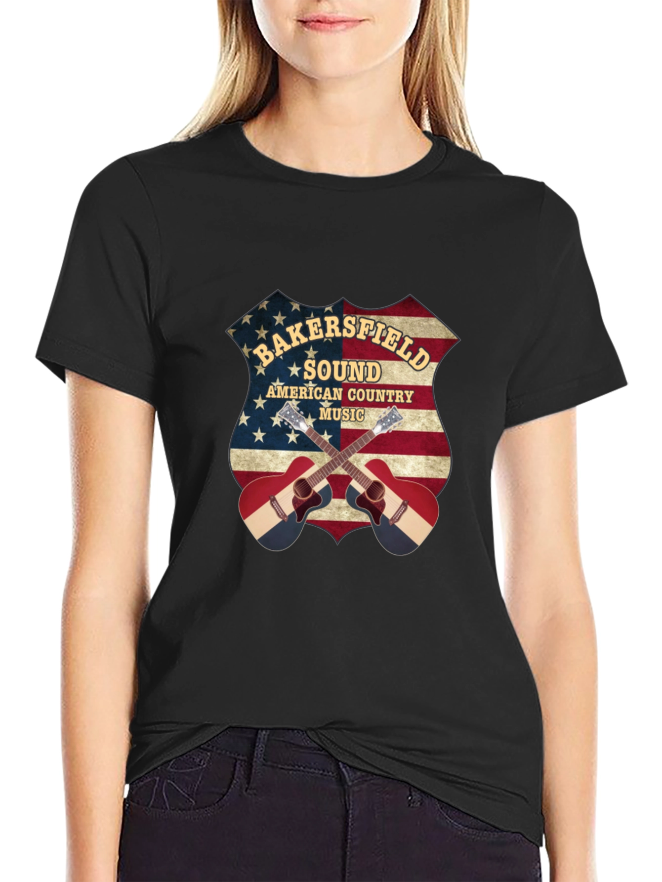 Bakersfield Sound American Country Music T-Shirt