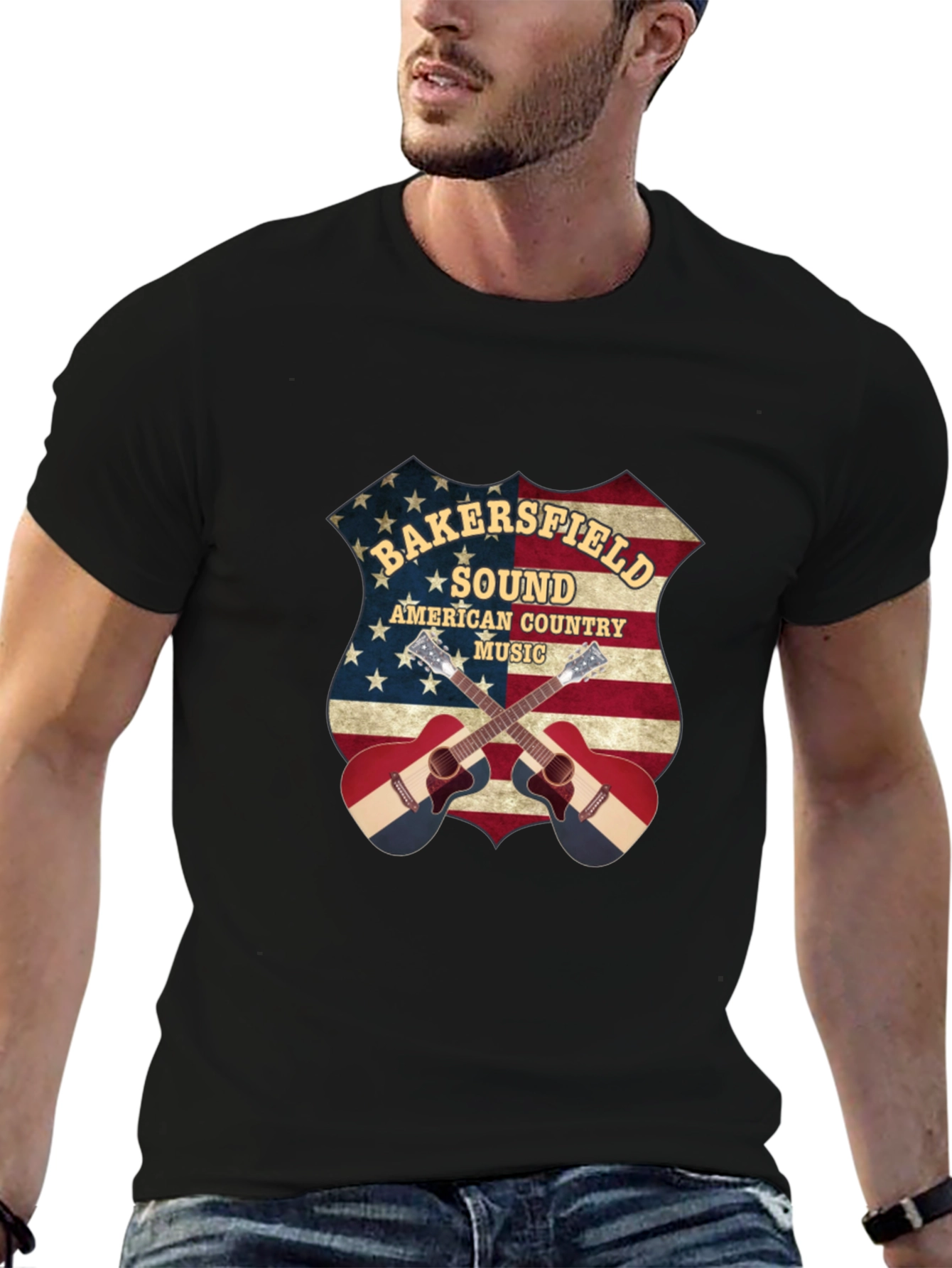 Bakersfield Sound American Country Music T-Shirt