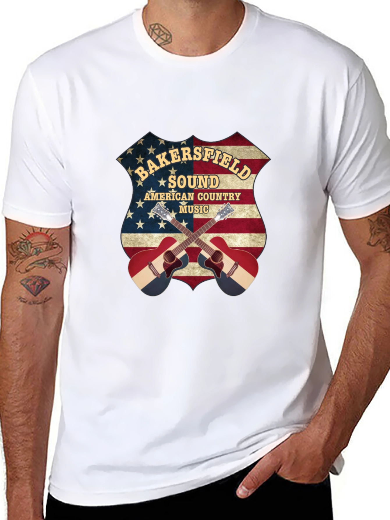 Bakersfield Sound American Country Music T-Shirt