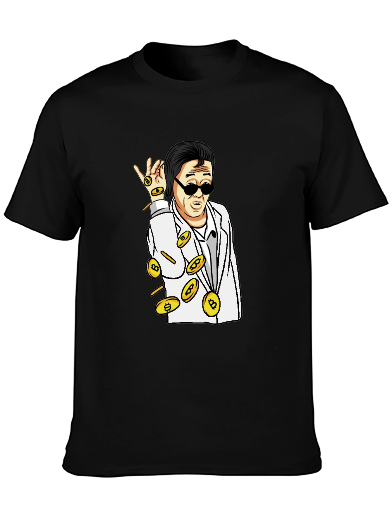 Bitcoin Salt Bae T-Shirt - Crypto Meme Tee