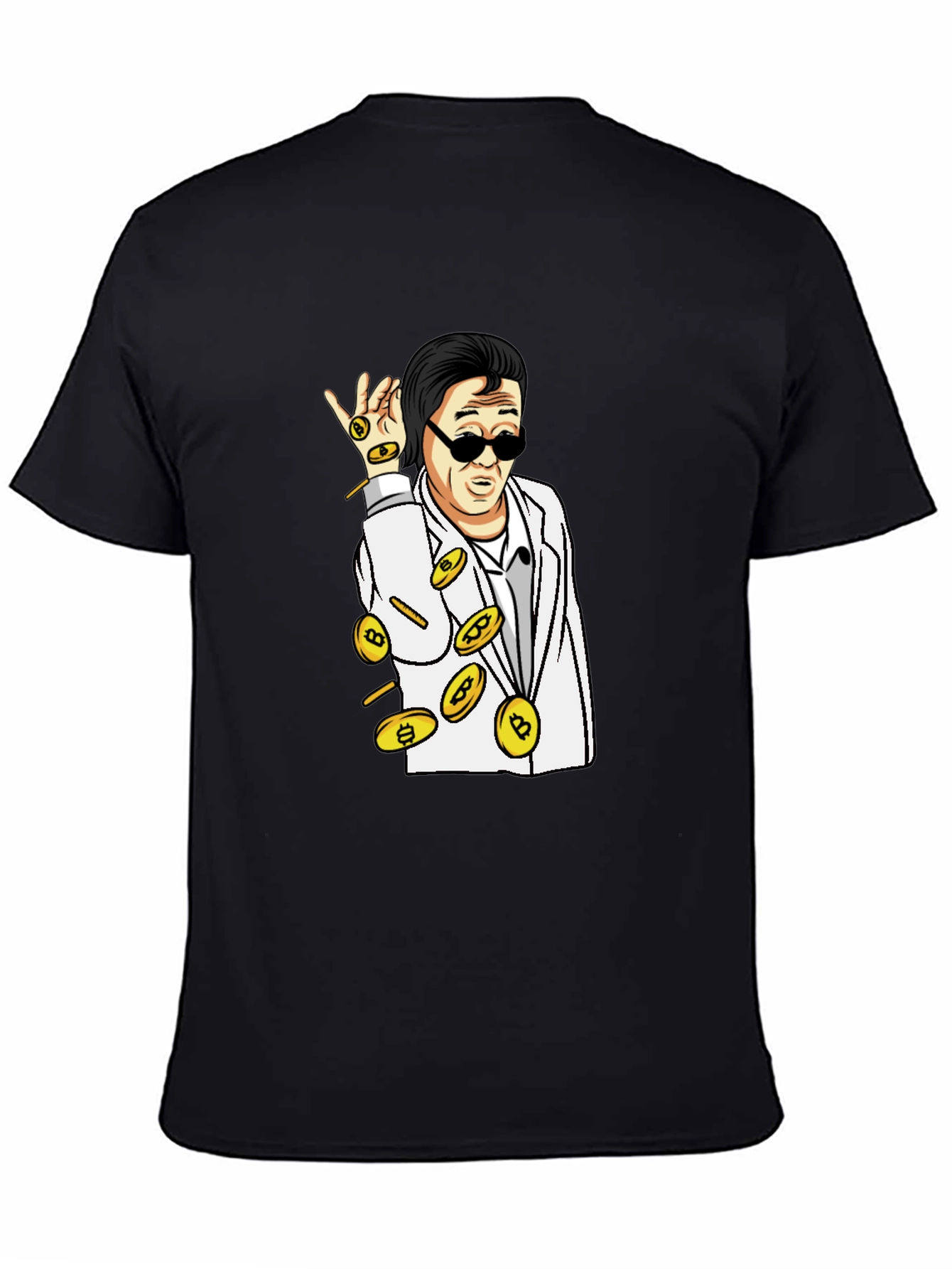 Bitcoin Salt Bae T-Shirt - Crypto Meme Tee