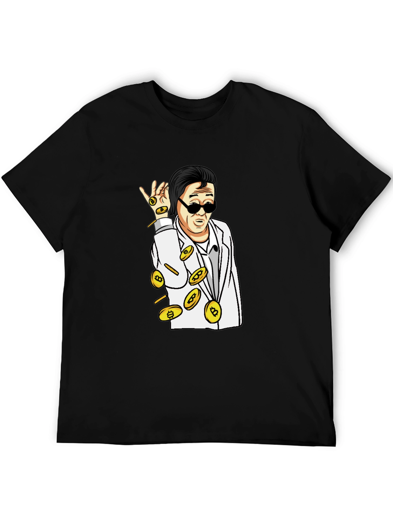 Bitcoin Salt Bae T-Shirt - Crypto Meme Tee