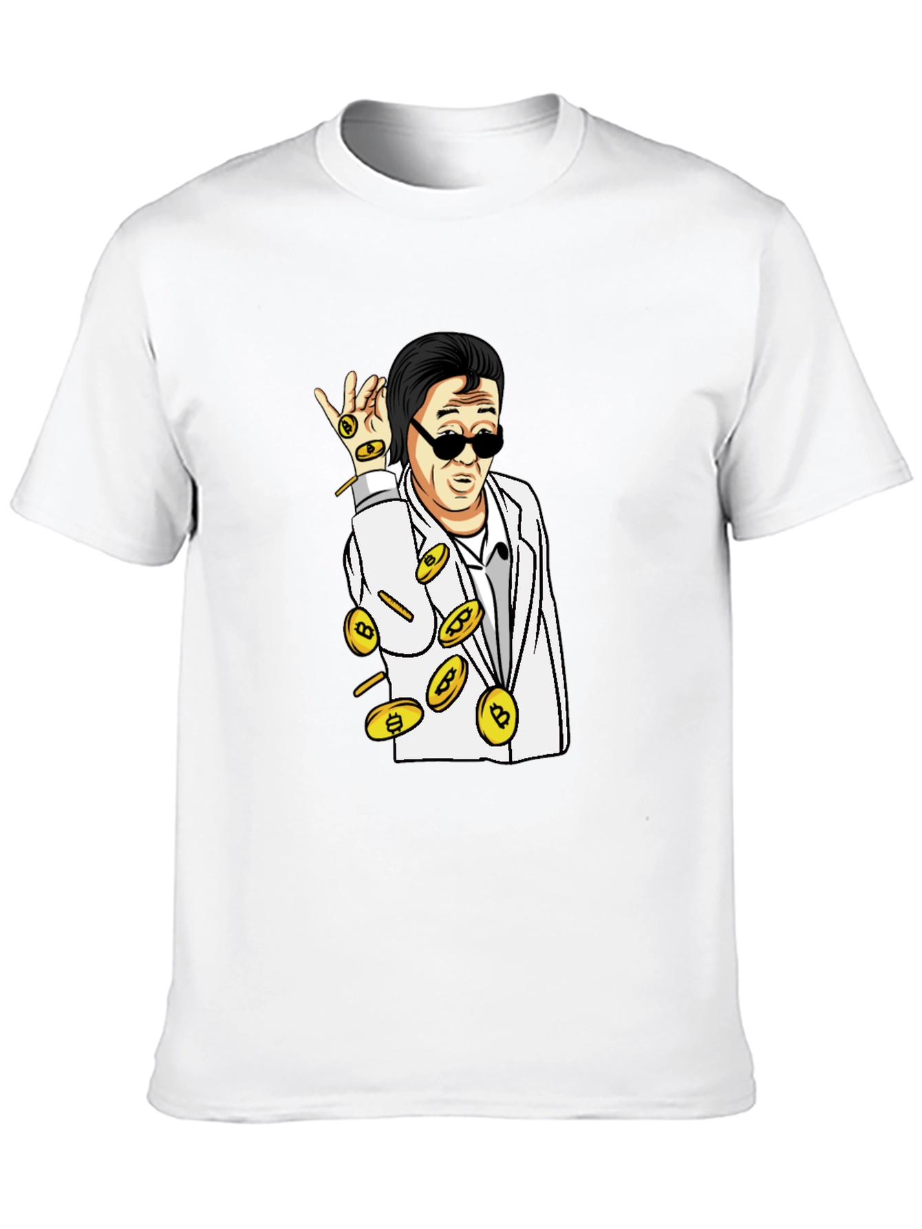 Bitcoin Salt Bae T-Shirt - Crypto Meme Tee