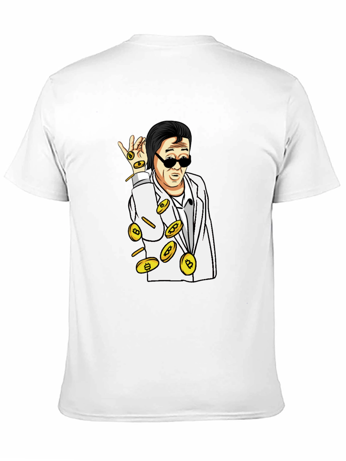 Bitcoin Salt Bae T-Shirt - Crypto Meme Tee