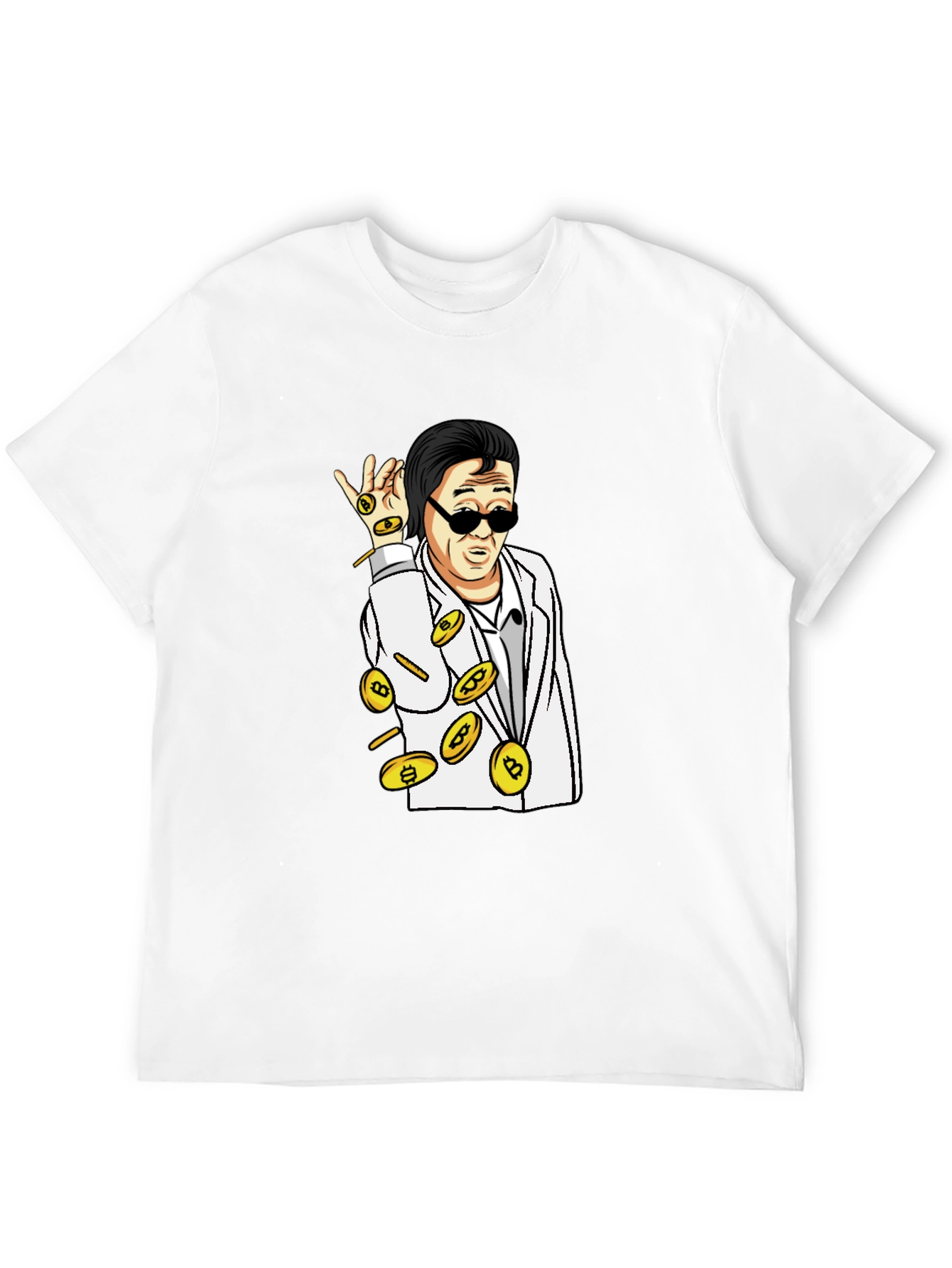 Bitcoin Salt Bae T-Shirt - Crypto Meme Tee
