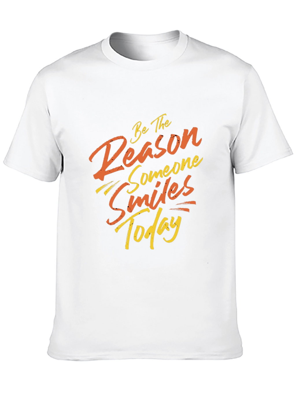 Smile Today Black Graphic Tee