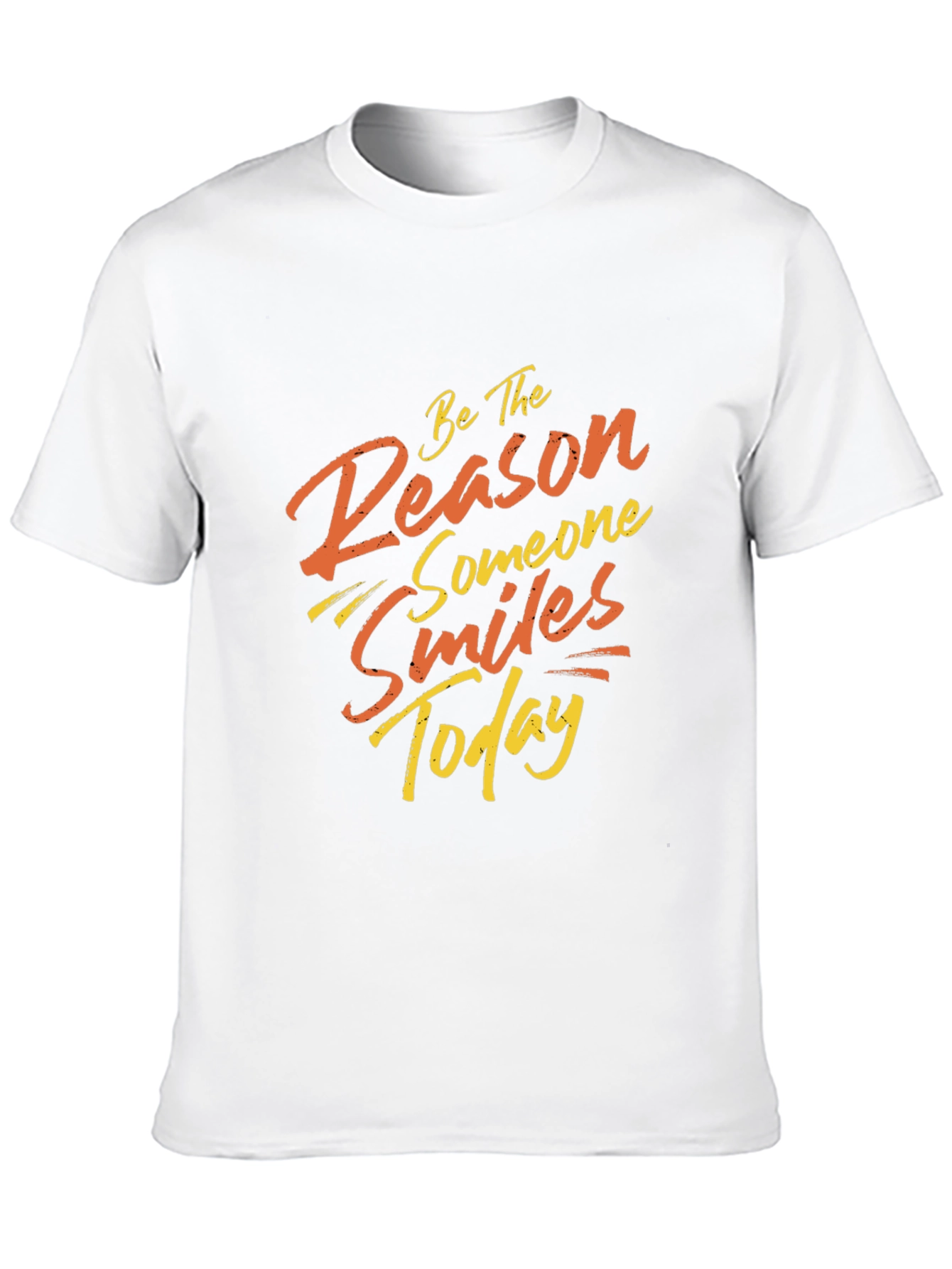 Smile Today Black Graphic Tee