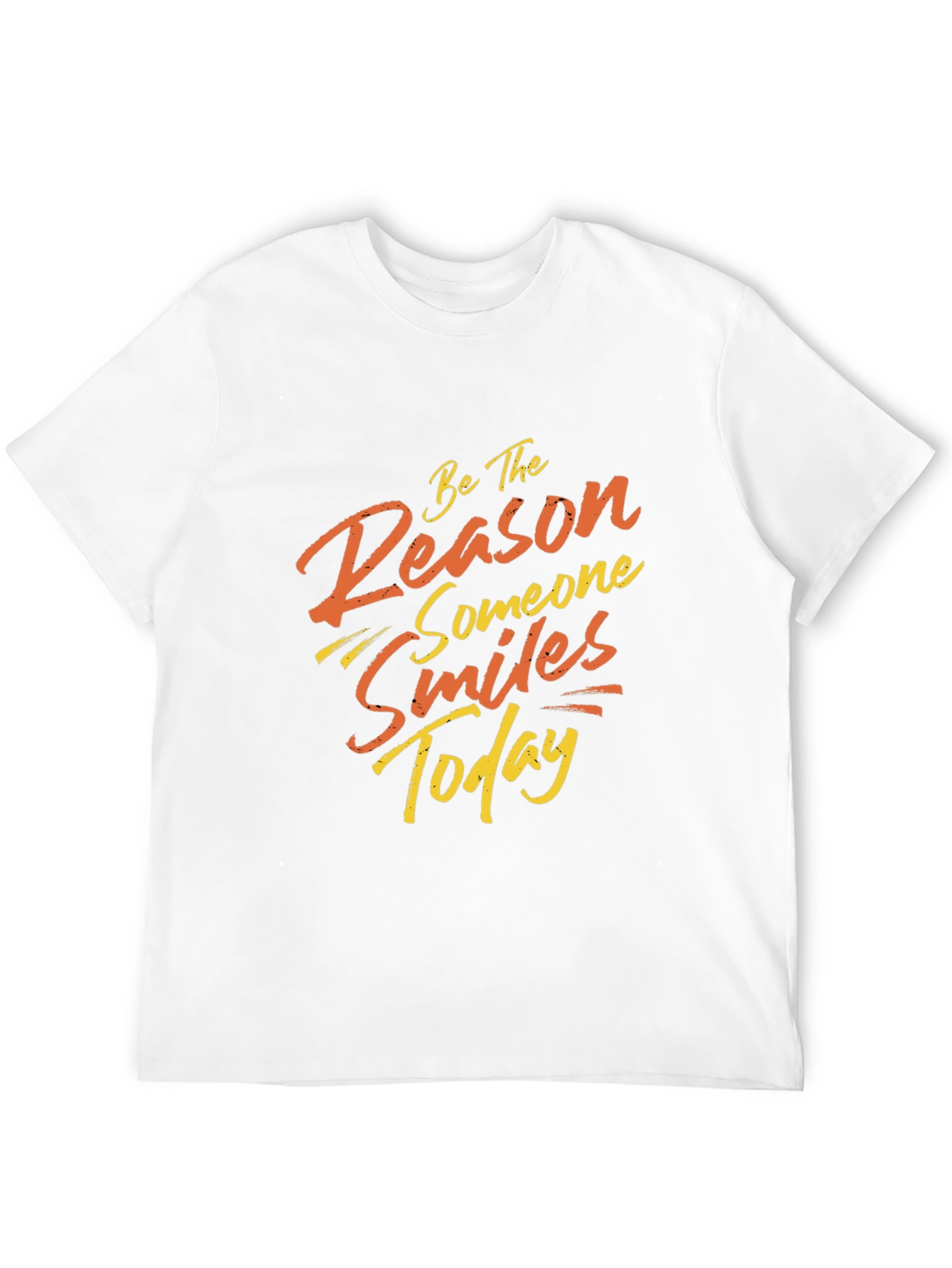 Smile Today Black Graphic Tee