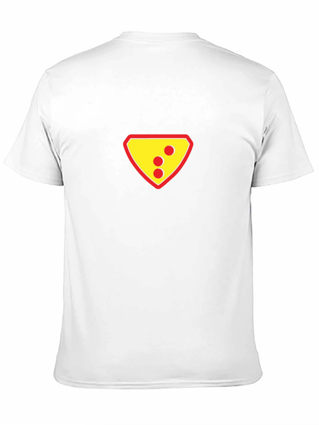 Black T-Shirt with Superhero-Style Cheese Logo