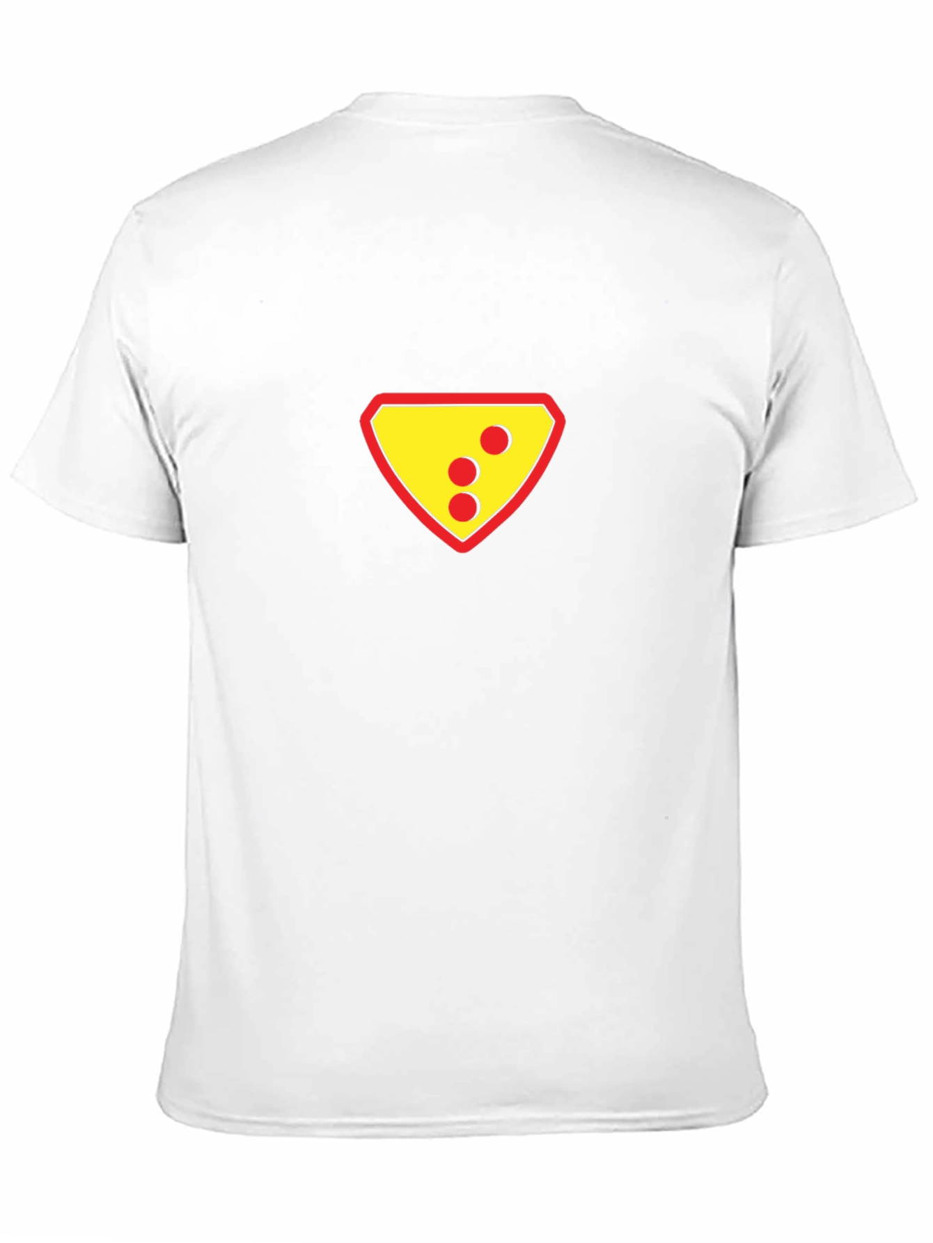 Black T-Shirt with Superhero-Style Cheese Logo