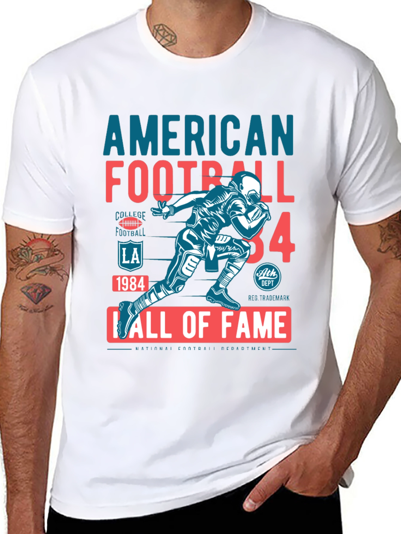 American Football Hall of Fame Graphic T-Shirt
