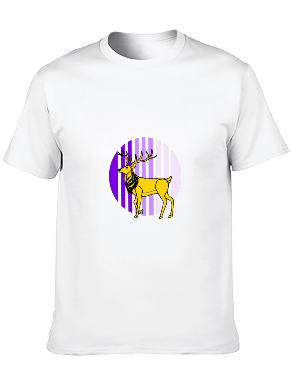 Striking Deer Graphic Tee - Unique Style