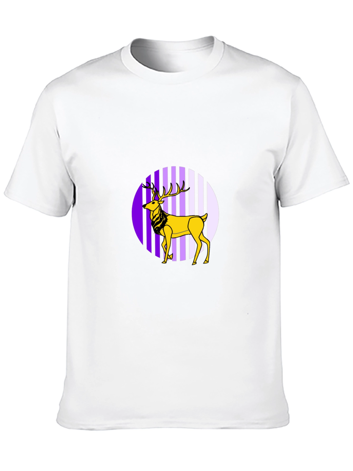 Striking Deer Graphic Tee - Unique Style