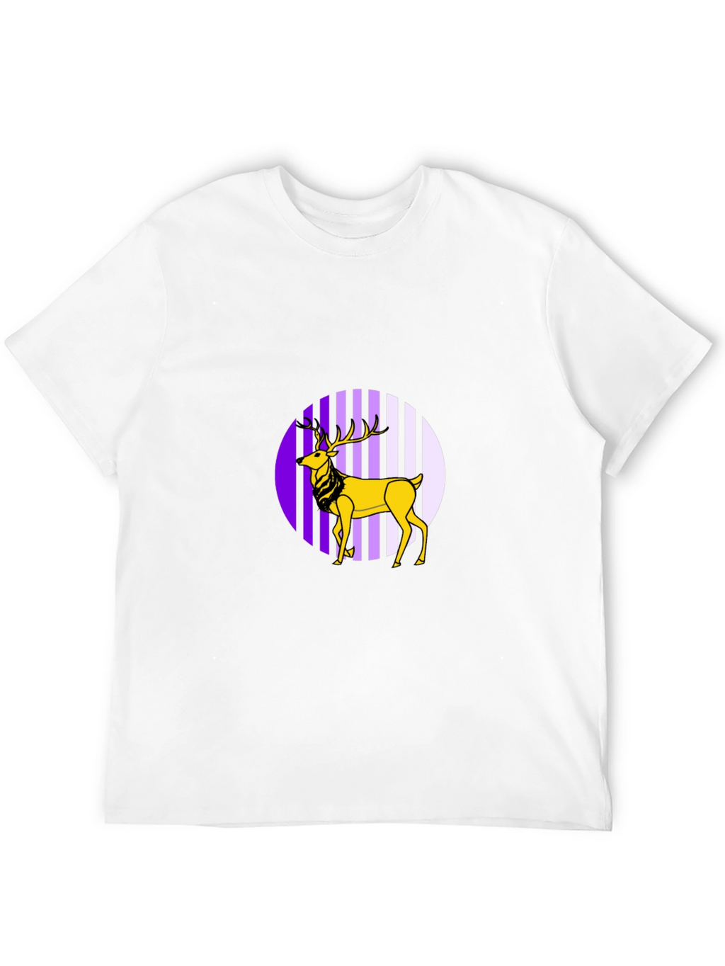 Striking Deer Graphic Tee - Unique Style