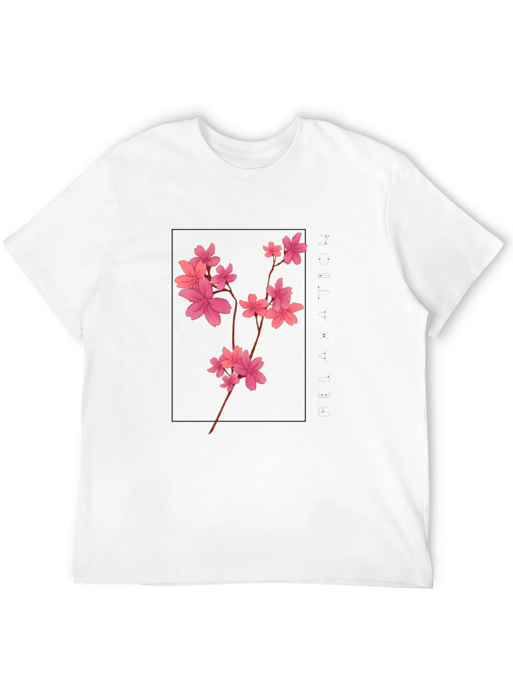 Cherry Blossom T-Shirt - Black Graphic Tee