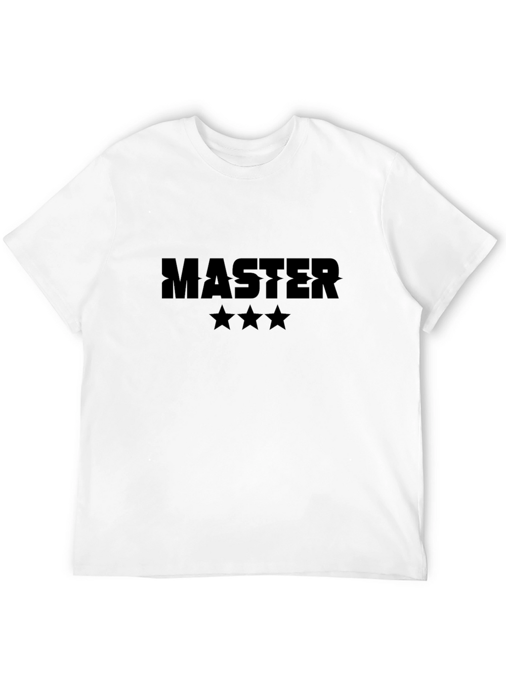 Master Three Star Black T-Shirt