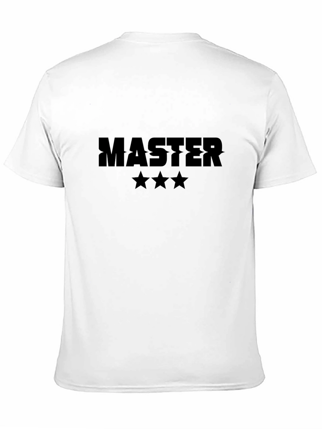 Master Three Star Black T-Shirt
