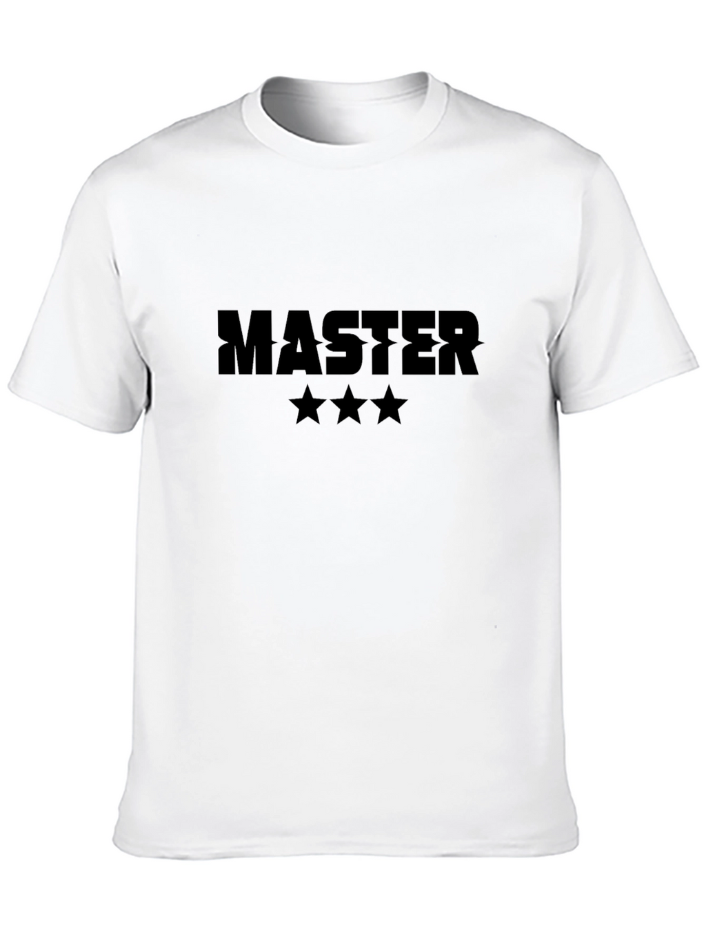 Master Three Star Black T-Shirt