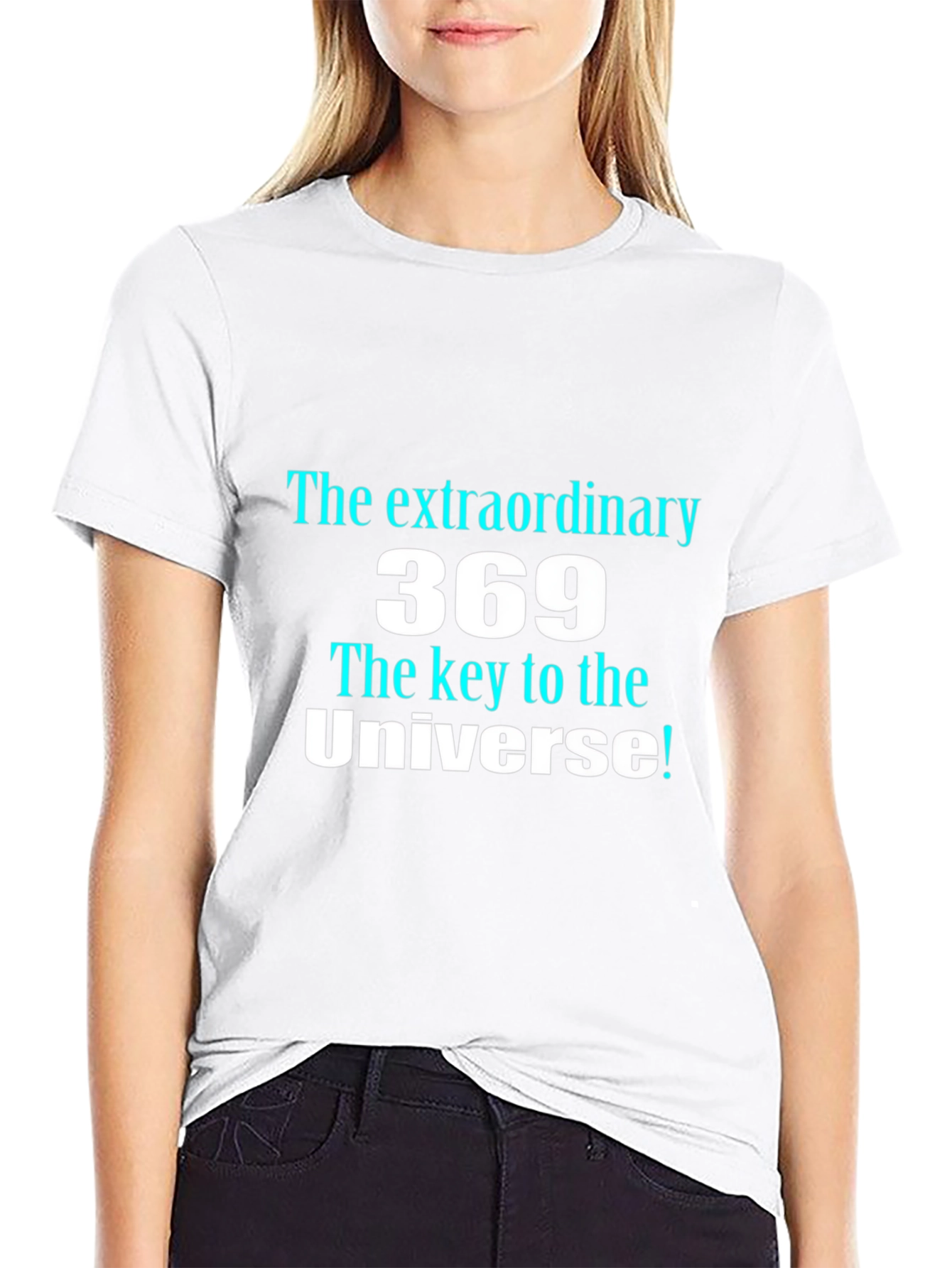 369 The Key to the Universe Mens Black T-Shirt